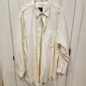 GS Big & Tall long sleeve dress shirt, size 20
